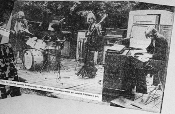 ACHE live p Lunden i Horsens, 30. august 1970