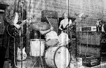 ACHE på scenen - engang i februar 1970