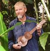 Steen with his good friend, the ukulele